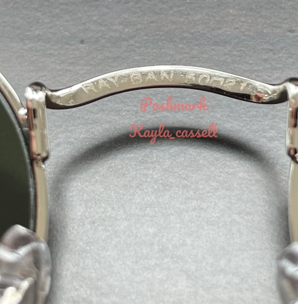RayBan Round Metal Silver Flash Lenses RB3447 Silver Frame New - Picture 7 of 17